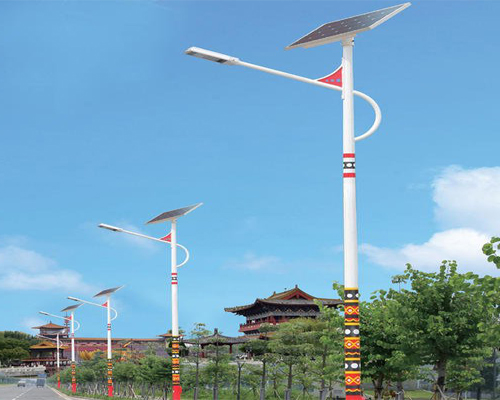 那曲民族特色路灯