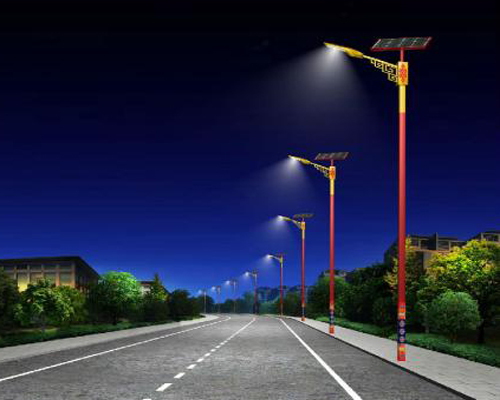 那曲民族特色路灯