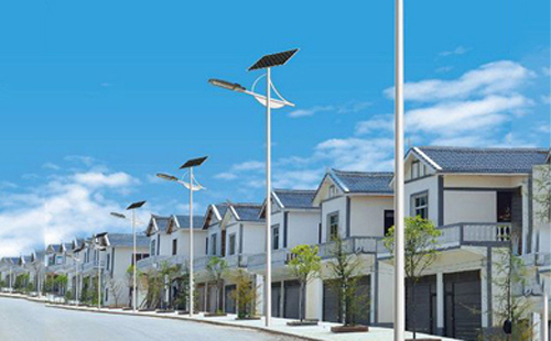 那曲太阳能路灯配置与在乡村道路照明中的应用